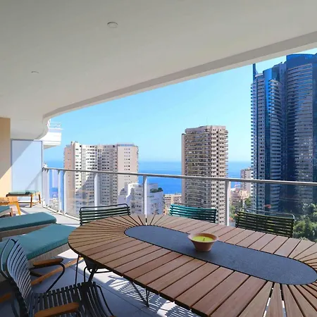 شقة Sun Paradise Seaview&terrace Parking&pool *