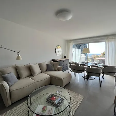 Sun Paradise Seaview&terrace Parking&pool 公寓 博索莱伊