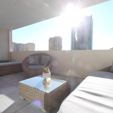 Sun Paradise Seaview&terrace Parking&pool Daire *