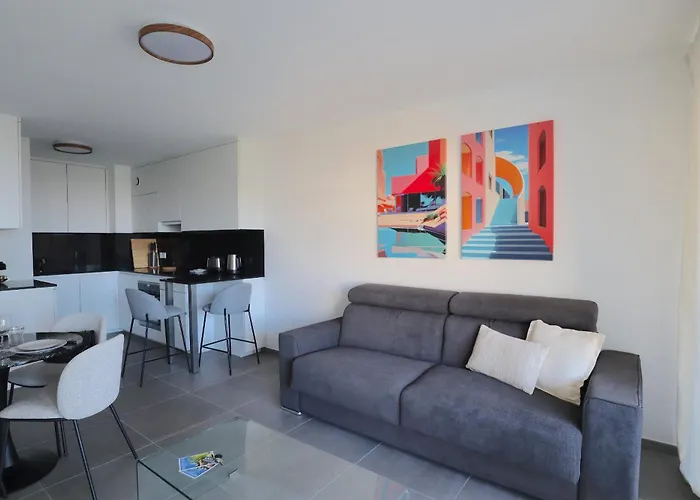 Sun Paradise Seaview&terrace Parking&pool Apartment Beausoleil